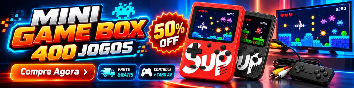 Game Portatil 400 jogos