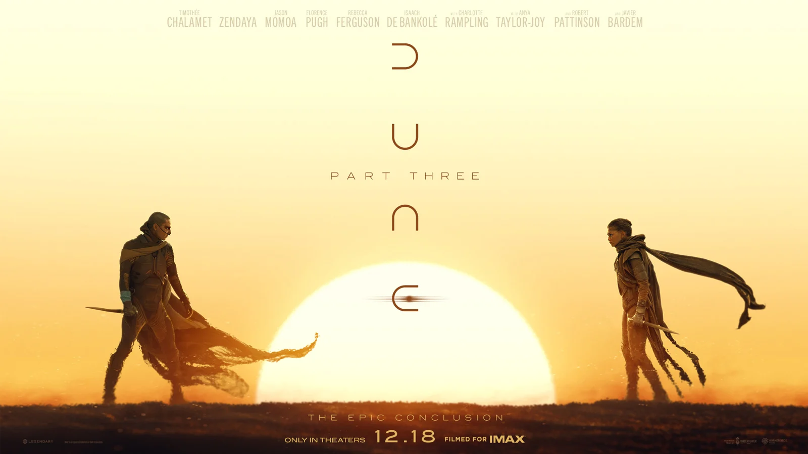 Material oficial de divulgação: Duna 3 chega em dezembro e mostra Paul Atreides no poder